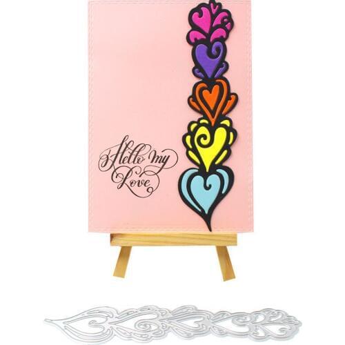 YPP CRAFT Heart Metal Cutting Dies Stencils for DIY Scrapbooking/photo album Decorative Embossing DIY Paper Cards