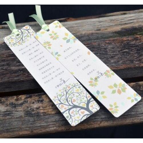 1pcs Creative Bookmark Wholesale San Mao Poetry Bookmark 2 / Set Student Gift