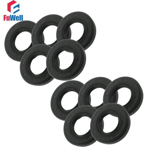 10pcs Skeleton Oil Seal 25x47x10mm /25x48x8/25x48x10/25x50x10/25x52x7/25x62x10mm TC Type NBR Black Radial Shaft Seal Ring Gasket