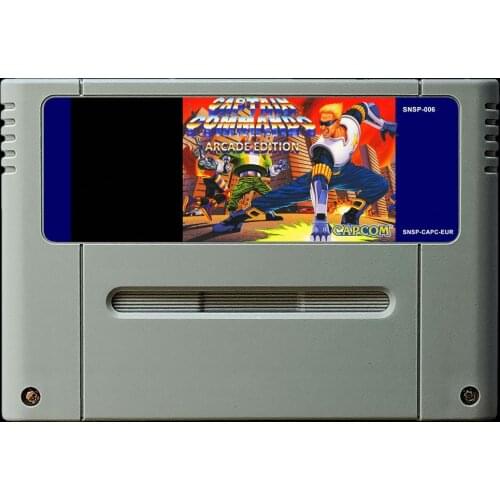 16Bit Games ** CAPTAIN COMMANDO ( PAL EUR Version!! )