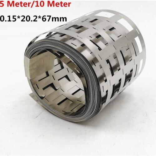 Spot Welding Machine 99.96% Pure Nickel Strip 0.15*20.2*67mm 4P Nickel Belt Lithium Battery Nickel Strip For 18650 Spot Welder