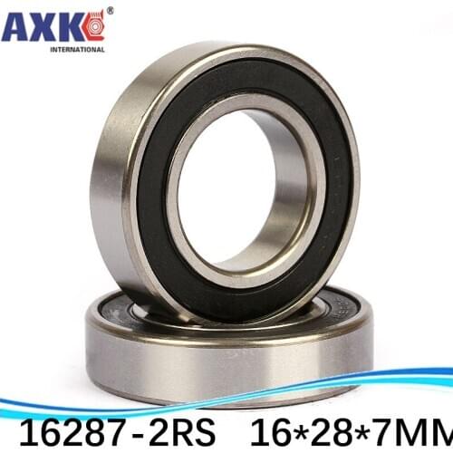 Free shipping Wholesale Bicycle wheel bearing repair parts 16287-2RS 16*28*7 mm