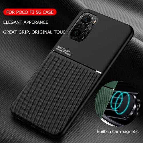 Case For Xiaomi POCO F3 5G Luxury PU Leather Line Texture Cover For POCO M3 X3 NFC F2 Pro Silica Gel TPU Frame Anti-Fall Cases