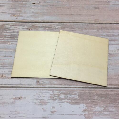 50 pcs wood square blank pcs simple wood shapes geometric wood shapes