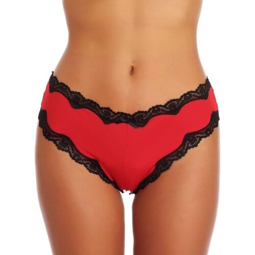 Women Sexy Underwear Back Bandage Lace Panties Lingerie Female Seduction Underpants Seamless Panties Plus Size 2020 NEW