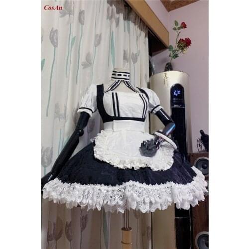 Game Azur Lane HMS Sirius Cosplay Costume Lovely Maid Outfit Unisex Activity Party Role Play Clothing High Quality Custom-Make