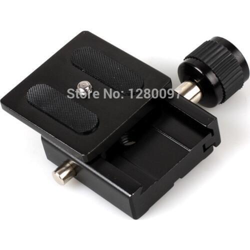 Metal Universal ARCA SWISS Clamp & QR Quick Release Plate for Monpod Tripod Ball Head