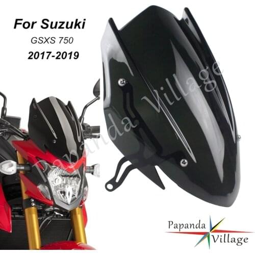 Motorcycle Front Windshield For Suzuki GSX-S750 2017 2018 2019 2020 Windscreen Wind Screen GSXS750 GSXS 750 Lobovoye Steklo