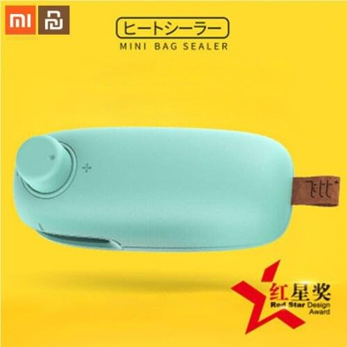 Xiaomi Portable multi-function heating sealing machine mini miniature hand-press food packaging bag sealing machine