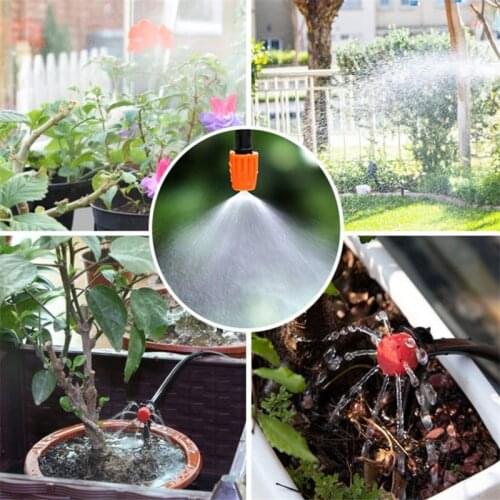 149pcs Mist Cooling Automatic Irrigation System Automatic Irrigation Equipment Set for Gardening Patio Lawn JAN88