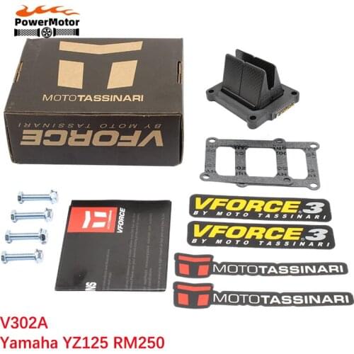 V302A Moto V-Force 3 Reed Valve System For V Force Yamaha YZ125 RM250 1995-2004
