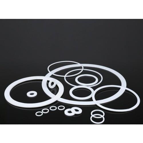 High temperature resistant PTFE closing ring plastic flat pad DN flange pad O-shaped seal closing ring 65*75*2 washer