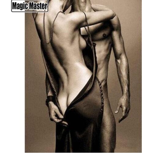 3d diamond embroidery sexy,full square/Round diamond mosaic,needlework diy,cross stitch diamond painting naked sexy couple