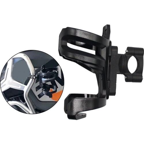 Motorcycle Drink Holder Beverage Water Cup Stand Adapter Fit 13-32 Handlebar or Engine Guard Crash Bars