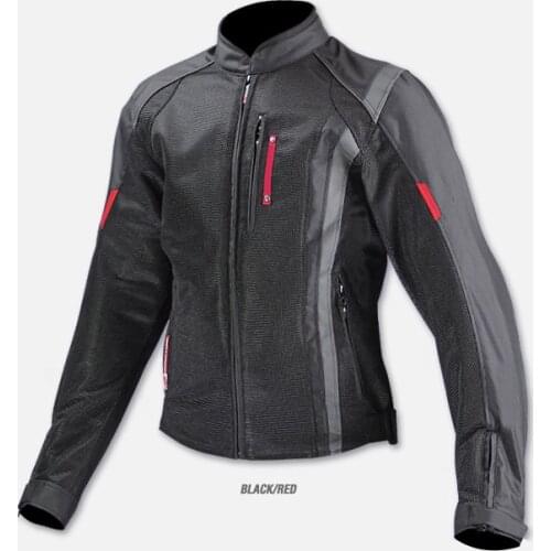 JK095 Motorcycle Mountain Bicycle Motocross Street Moto Riding Mesh Jacket With Protector