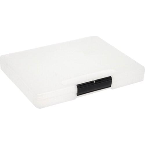 A4 Storage Box Portable Filing Products Plastic Document Paper Filing Case File School Office Supplies