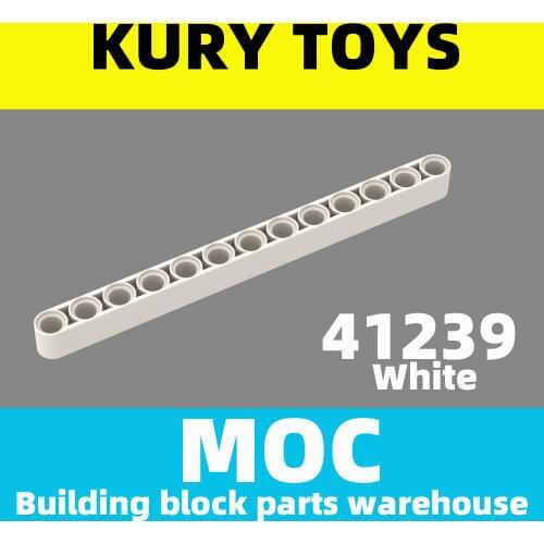 Kury Toys DIY MOC For 41239 Building block parts For Technic, Liftarm 1 x 13 Thick For Technic Liftarm