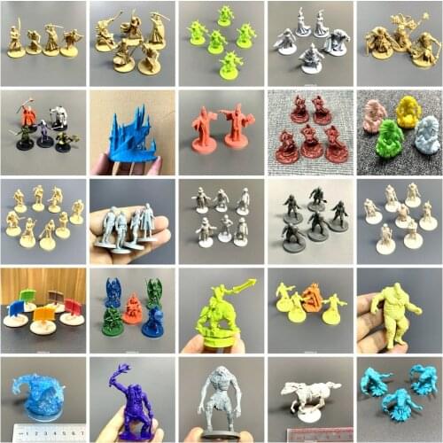 Lot Hunter Heroes Monster Zombicide Black Plague Invader Bloodborne Rising Sun Board Game Miniatures Underground City TRPG