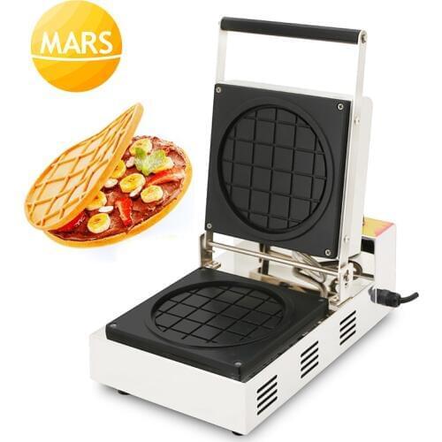 MARS Electric 110v 220v Waffle Maker Iron Machine, Stuffed Waffle Maker, Commercial Belgiam Waffle Maker