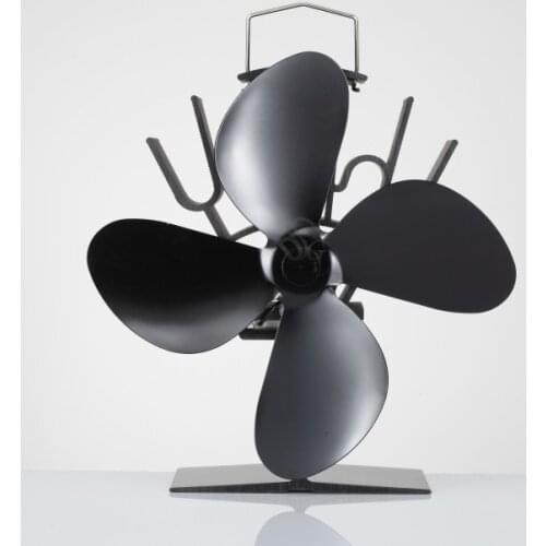 Mini 4 Blade Ecofan 12 Months Warranty Stove Top Fan Stove Fan 16% Fuel Saving Fan 4 Blade Ecofan