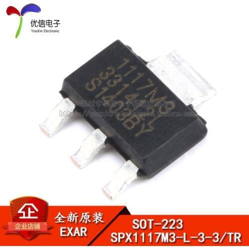Genuine original patch SPX1117M3-L-3-3 / TR regulator LDO 800mA3.3V SOT-223