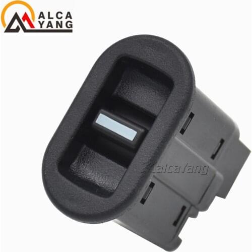 Malcayang Passenger Single Power Window Switch Black Control Button For DAEWOO LANOS PRINCE CIELO OE: 96179135