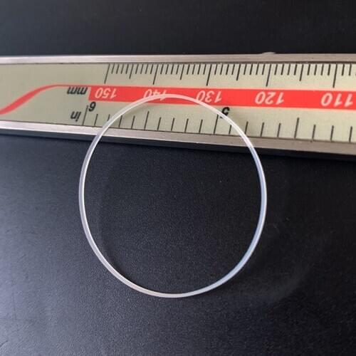 Plastic white gasket for crystal glass Internal diameter 16-25.5mm Thickness 0.3mm high 0.85mm Watch parts Watch Accessories