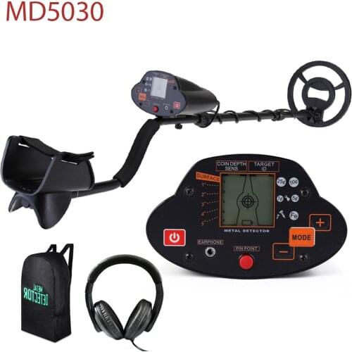 MD5030 Portable Easy Installation Underground Metal Detector High Sensitivity Jewelry Treasure Gold Metal Detecting Tool Finder