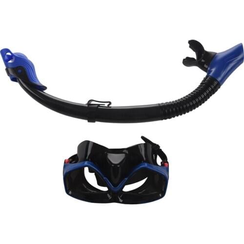 Yon Sub Professional Diving Mask Snorkel Anti-Fog Goggles Glasses Set Swimming Equipment Snorkel Breathing Tube Eye Protector