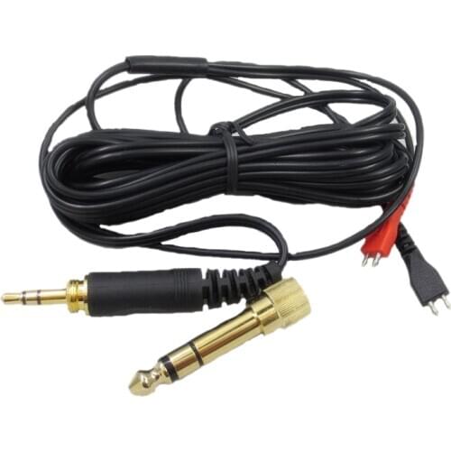 Replacement Audio Cable for Sennheiser HD25 HD25-1 HD25-1 II HD25-C HD25-13 HD 25 HD600 HD650 Headphones