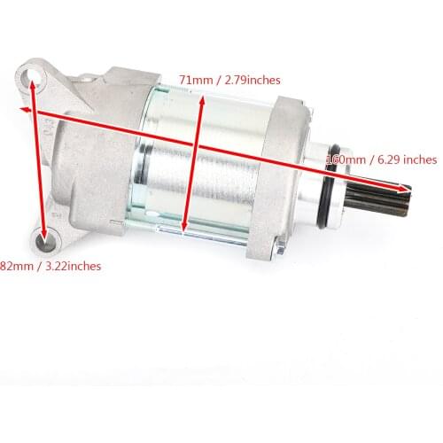 Artudatech Starter Motor for Yamaha WR450F WR450FW WR450FY WR450FZ WR450FE 2007-2015 5TJ-81890-30-00 Motorcycle Parts