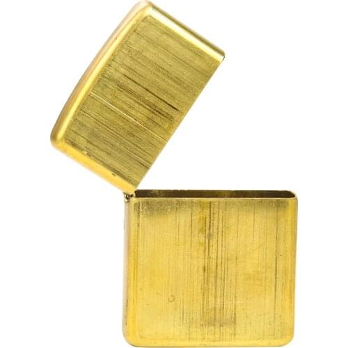 Vintage Outside Brass Copper Case Replacement Outer Shell For Kerosene Lighter Gasoline Grind Wheel Lighters DIY Repair Service