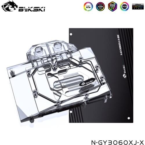 Bykski Watercooler For Palit Geforce RTX 3060 Dual OC Review,Compatible GALAXY Geforce RTX 3060 Video Card Block,N-GY3060XJ-X