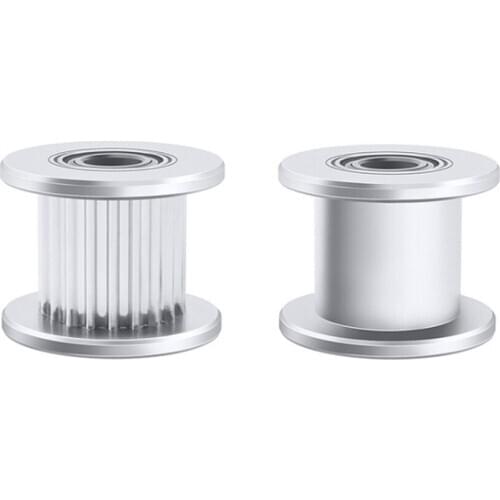 GT2 Idler Timing Pulley 16/20 Tooth Wheel Bore 3/5mm Aluminium Gear Teeth Width 6/10mm For I3 Ender 3 CR10 Bluer Printer Reprap