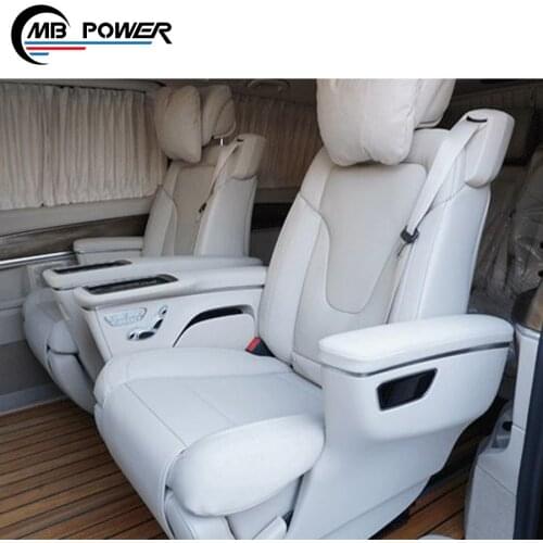 2021 new style V class w447 OEM V260 leather seat for V w447 class V260 for VITO v250 v260 black and cream genuine seat