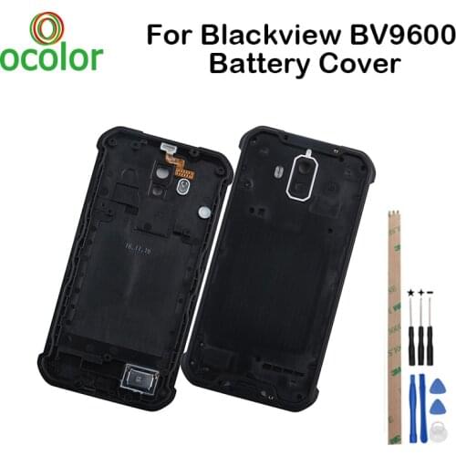 Ocolor For Blackview Bv9600 Pro Battery Cover Hard Bateria Protective Back Case Phone Accessories