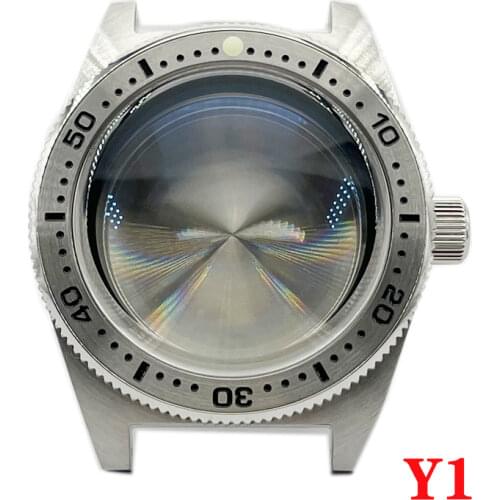 For Seiko 62MAS Modified Watch Case Sapphire Bubble Watch Mirror 40.5mm 200m Waterproof Suitable for NH35 Movement Diving Watch