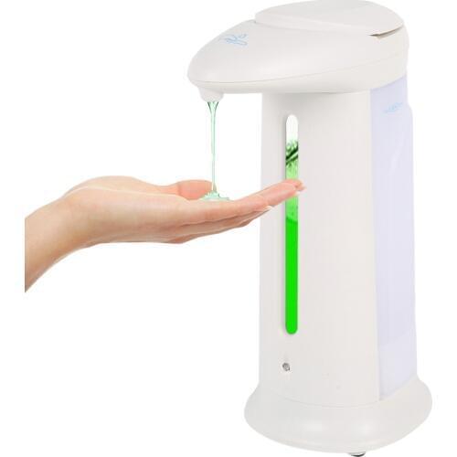 1 Pc 330ML Automatic Liquid Soap Dispenser Smart Sensor Soap Dispensador Touchless Plastic Soap Dispenser For Kitchen Bathroom