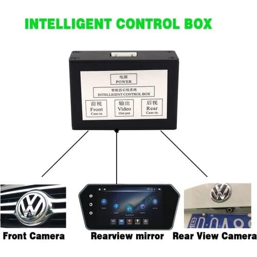 Two Channel Switch Video Control Box Video Converter For Switch Front /Side View /Rear View Camera Misayaee Car Reverse Camera