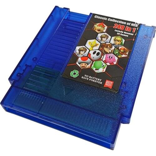 249 in 1 ( 72 pins 8 bit NES Game Cartridge)-With Fast shipping-USA Version NTSC