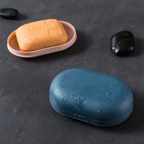 Bathroom Dish Plate Case Home Shower Travel Hiking Holder Container Soap Box Plastic Soap Box Dispenser Soap Rack #50g