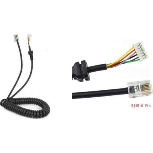 For yaesu walkie talkie radioFT-2900 FT-8900 FT-7800 mic Cable For Mic MH-48 mic cable