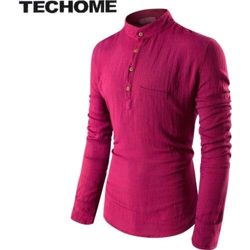 Casual Polo Shirt Men Fashion Solid Long-Sleeve Mens Polos New Arrival Fashion Brand Polo Shirts Men Slim Stand Collar Polos