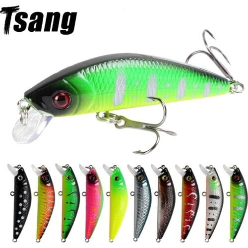 Fishing Lure 3D Eyes Crankbait Wobbler Artificial Hard Bait Three Anchor Hook Men Carp Fishing Tackle Bait Boat Equipment Minnow