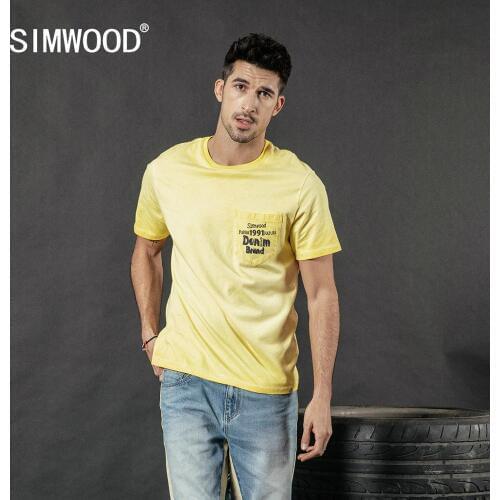 Simwood Men's T-shirts With Inscriptions