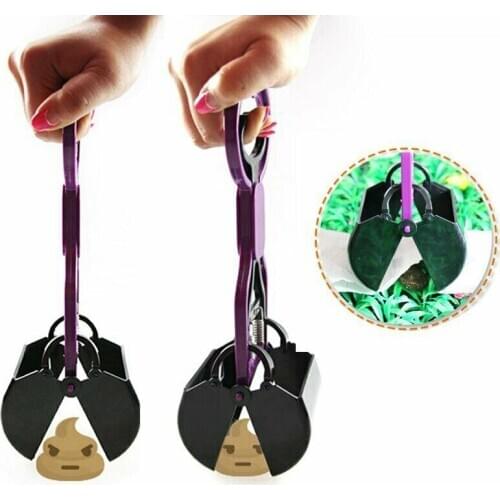 Long Handle Dog Pet Pooper Scooper Poop Scoop Clean Pick Up Animal Waste