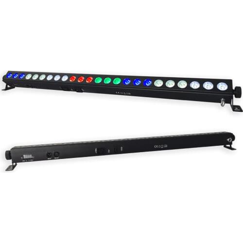 2Pcs/Lot DMX512 Control 24X4W LED Wall Wash Light Led Pixel Bar Strip Light Beam Wash Strobe 3IN1 DJ Disco Stage Effect Light