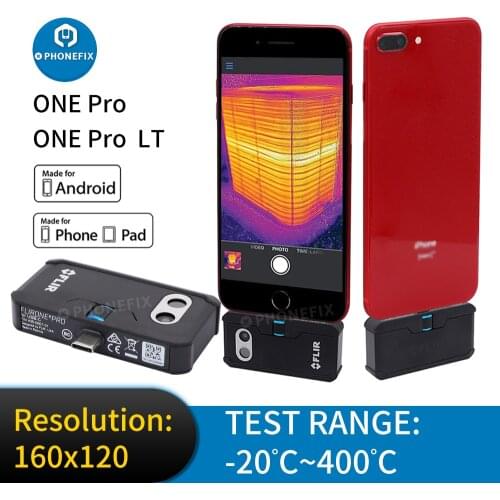FLIR ONE PRO Thermal Camera Mobile Phone Infrared Thermal Imager for Phone IOS Android Type-C Detect PCB Motherboard Diagnosis