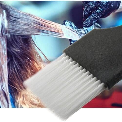 1pc Hair Color Dye Bowl Comb Brushes Tool Salon Thickening Dye Cream Brushes Dye Hair Brushes Combs Salon Hair Tinting Brushes
