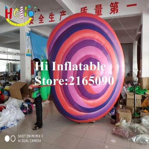 3 m high new design of four color inflatable snail clothing